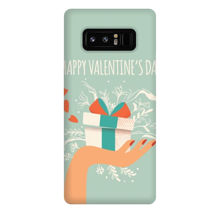 Galaxy Note 8 StrongFit Love gift, Happy Valentine's Day 1 by Jelena Obradovic