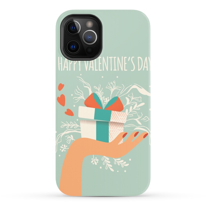 iPhone 12 Pro StrongFit Love gift, Happy Valentine's Day 1 by Jelena Obradovic