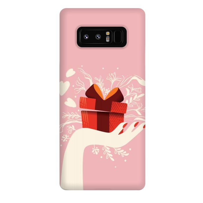 Galaxy Note 8 StrongFit Love gift, Happy Valentine's Day by Jelena Obradovic