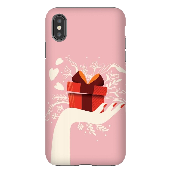 iPhone Xs Max StrongFit Love gift, Happy Valentine's Day by Jelena Obradovic