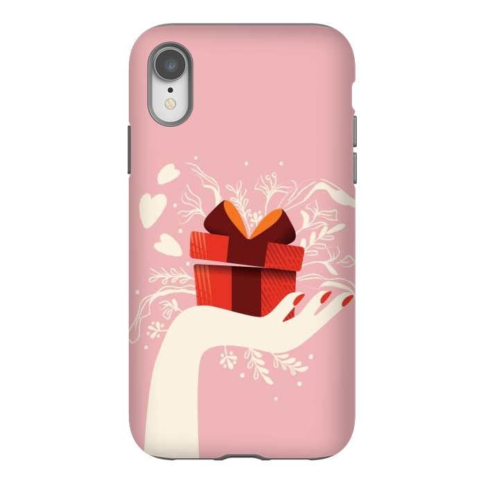iPhone Xr StrongFit Love gift, Happy Valentine's Day by Jelena Obradovic