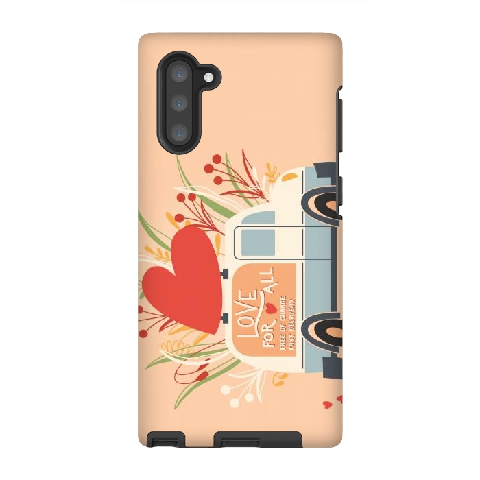 Galaxy Note 10 StrongFit Love Truck, Happy Valentine's Day 1 by Jelena Obradovic