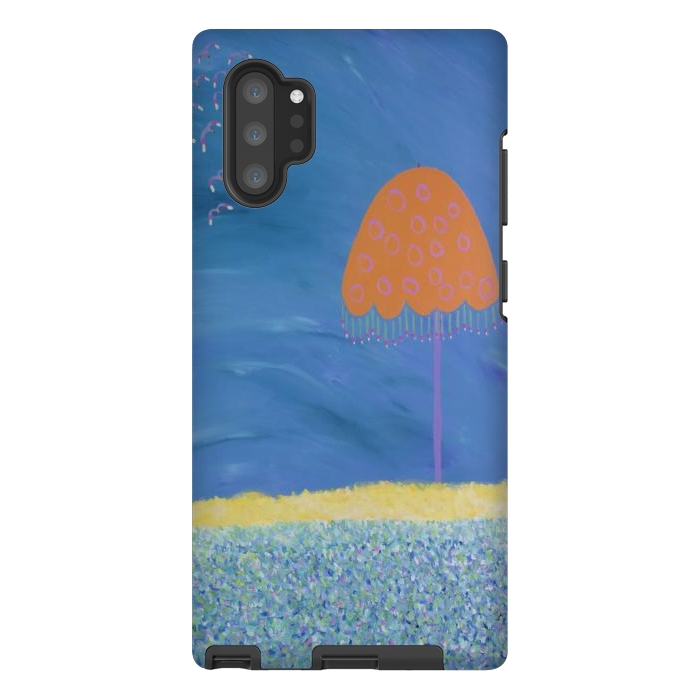 Galaxy Note 10 plus StrongFit Let Water Dance by Helen Joynson