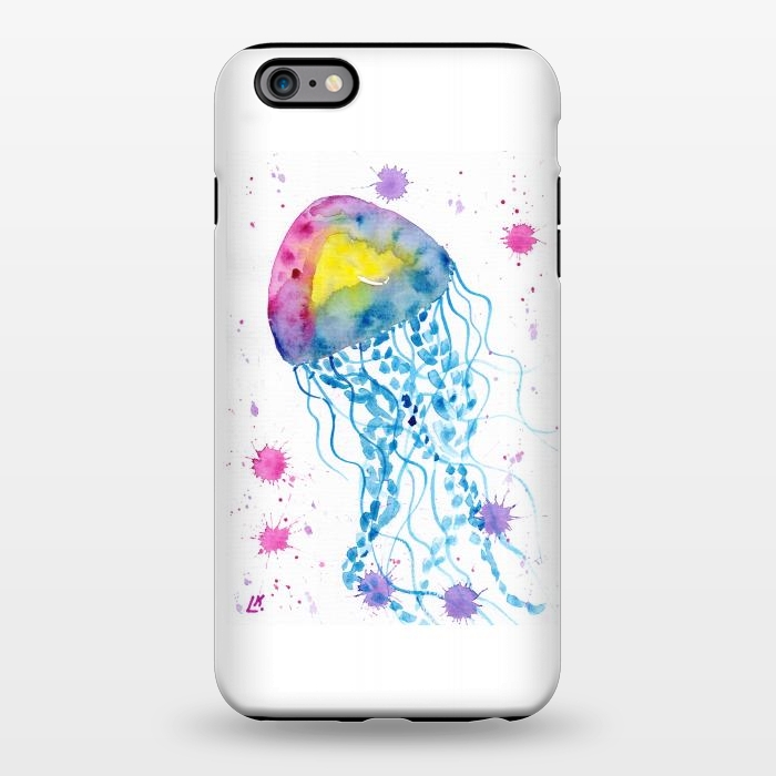 iPhone 6/6s plus StrongFit Jellyfish watercolor 22 by ArtKingdom7