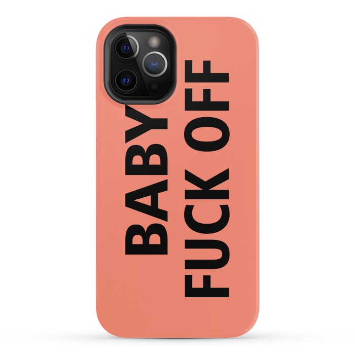 iPhone 12 Pro StrongFit BABY F OFF by MALLIKA