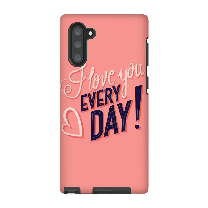 Galaxy Note 10 StrongFit I love you Every Day 2 by Jelena Obradovic