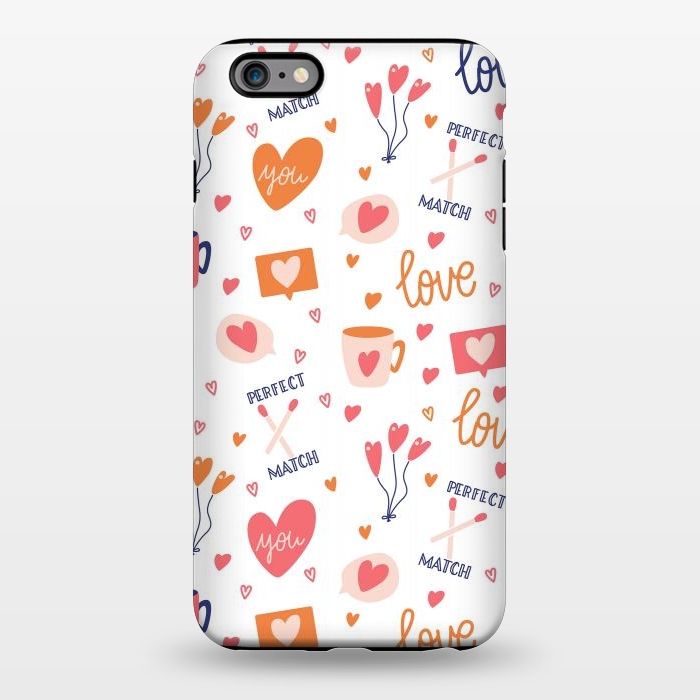 iPhone 6/6s plus StrongFit Valentine pattern 05 by Jelena Obradovic