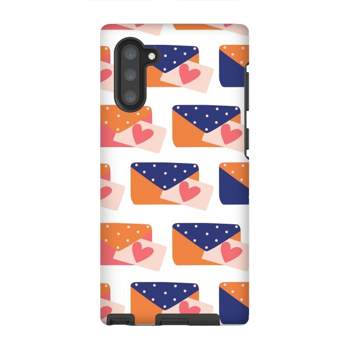 Galaxy Note 10 StrongFit Valentine pattern 08 by Jelena Obradovic