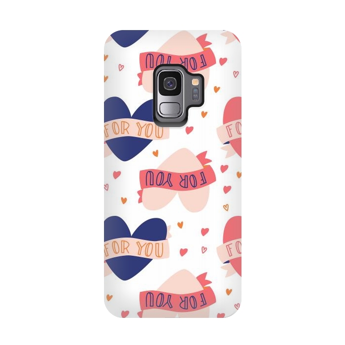 Galaxy S9 StrongFit Valentine pattern 09 by Jelena Obradovic