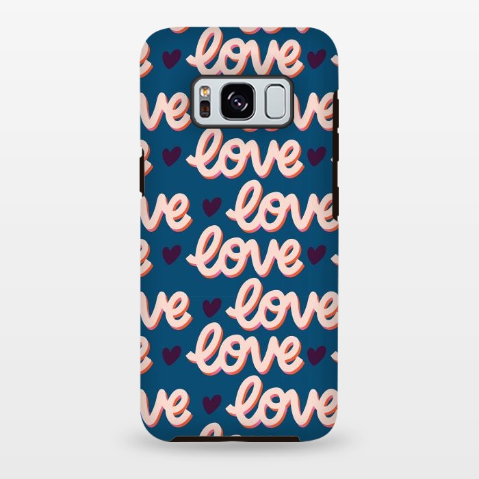 Galaxy S8 plus StrongFit Valentine pattern 11 by Jelena Obradovic