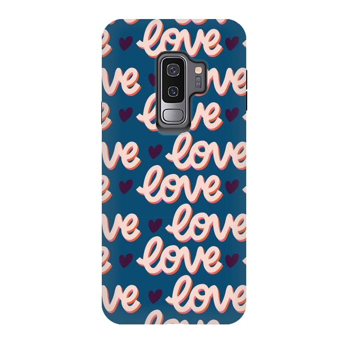 Galaxy S9 plus StrongFit Valentine pattern 11 by Jelena Obradovic