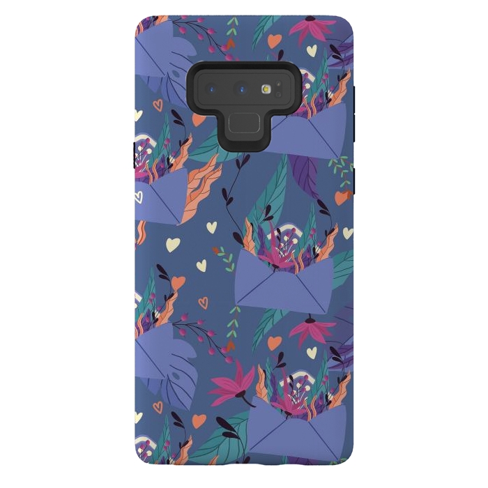 Galaxy Note 9 StrongFit Valentine pattern 16 by Jelena Obradovic