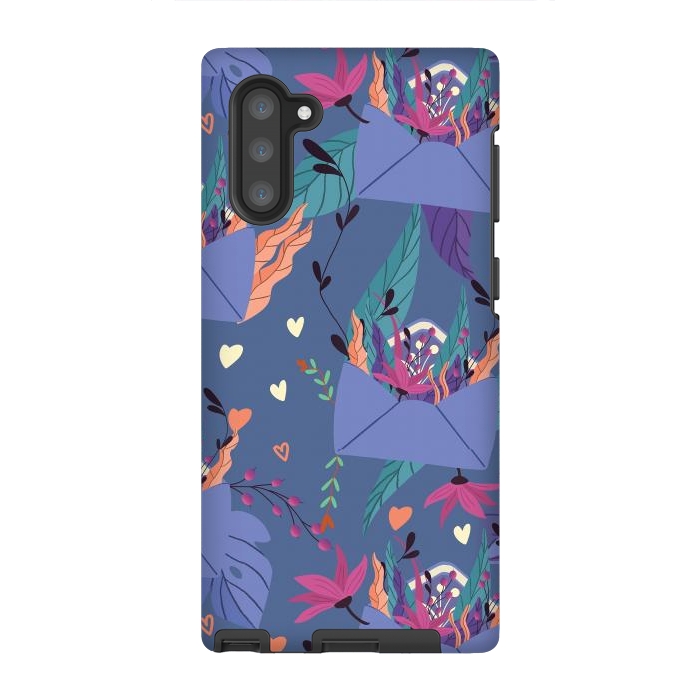 Galaxy Note 10 StrongFit Valentine pattern 16 by Jelena Obradovic