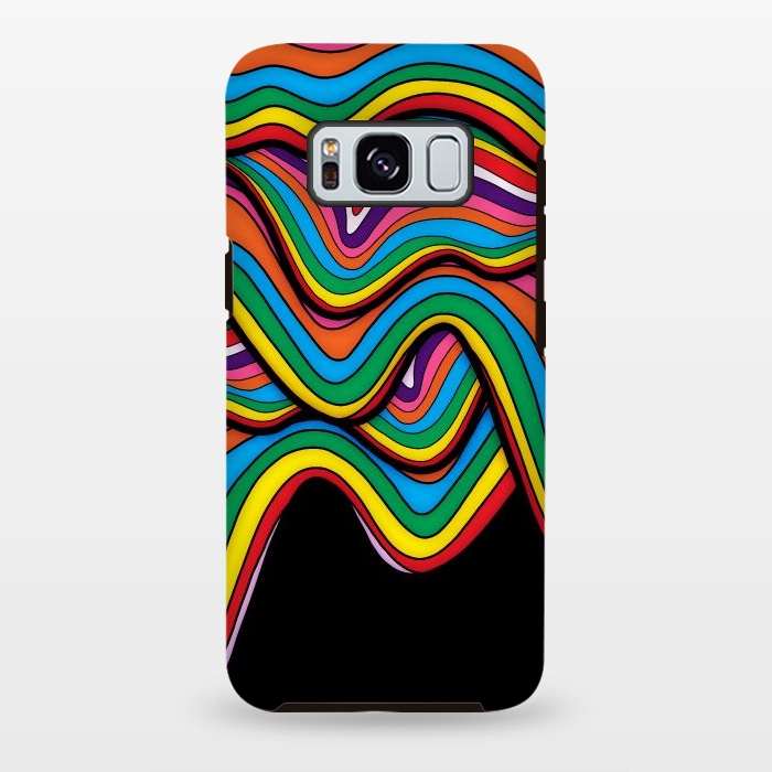 Galaxy S8 plus StrongFit The falling waves by Steve Wade (Swade)