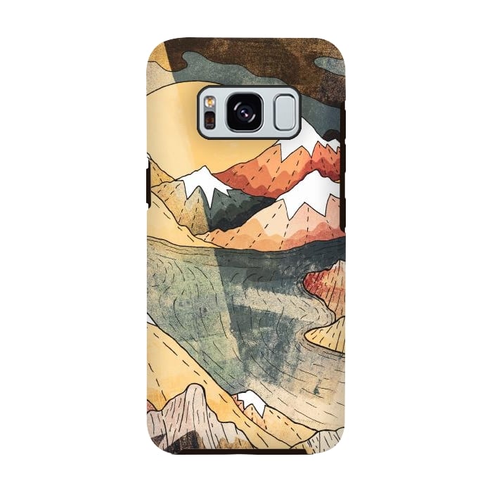 Galaxy S8 StrongFit The old mountain lake by Steve Wade (Swade)