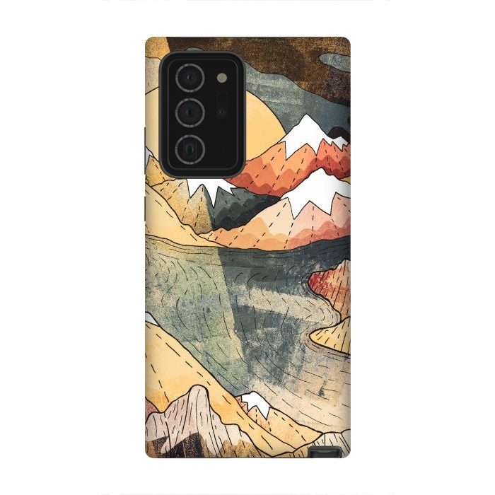 Galaxy Note 20 Ultra StrongFit The old mountain lake by Steve Wade (Swade)