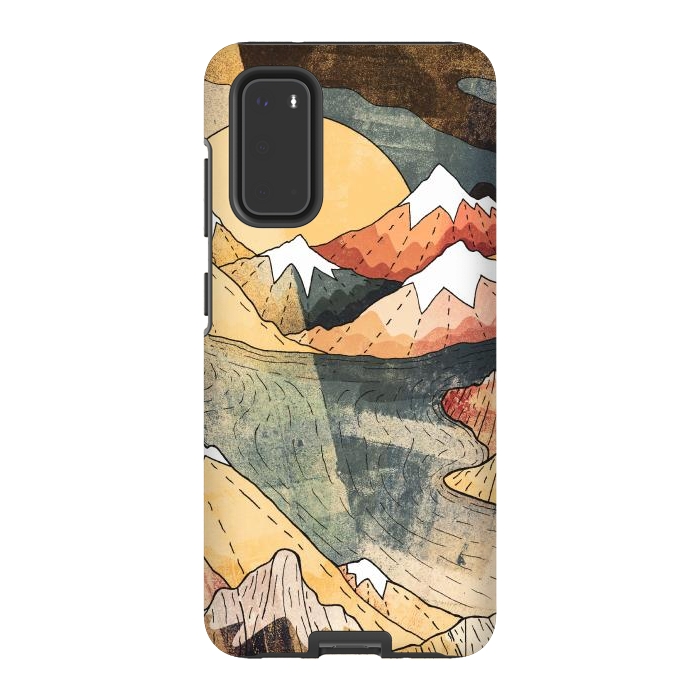 Galaxy S20 StrongFit The old mountain lake by Steve Wade (Swade)
