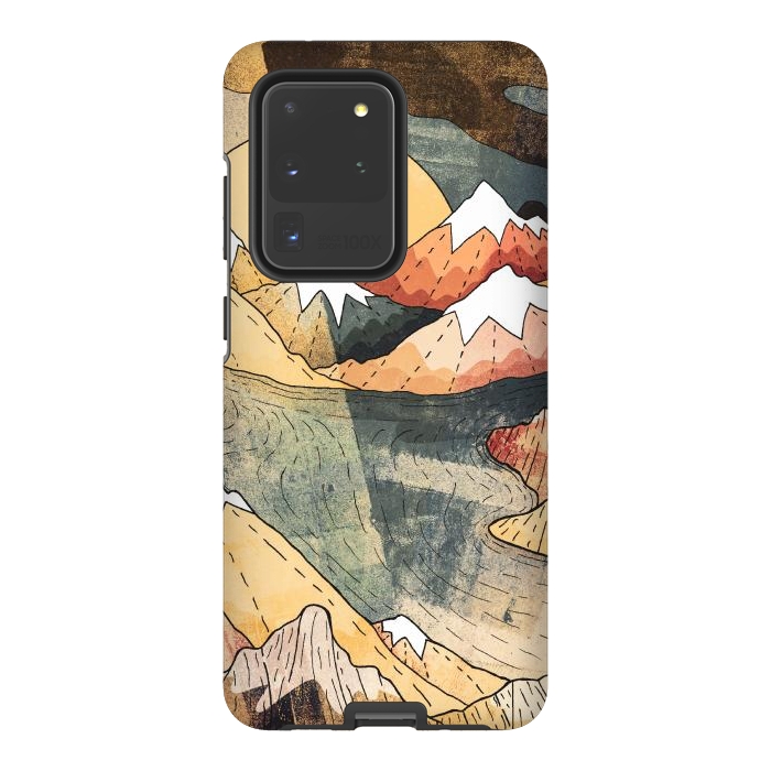 Galaxy S20 Ultra StrongFit The old mountain lake by Steve Wade (Swade)