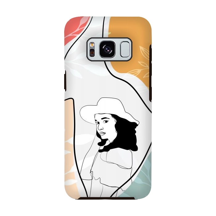 Galaxy S8 StrongFit Beauty Queen by Creativeaxle