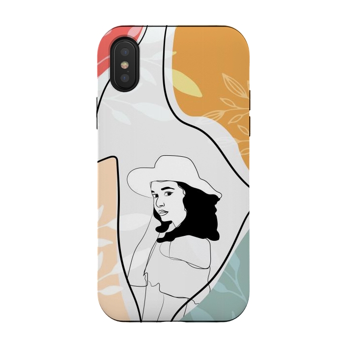 iPhone Xs / X StrongFit Beauty Queen by Creativeaxle