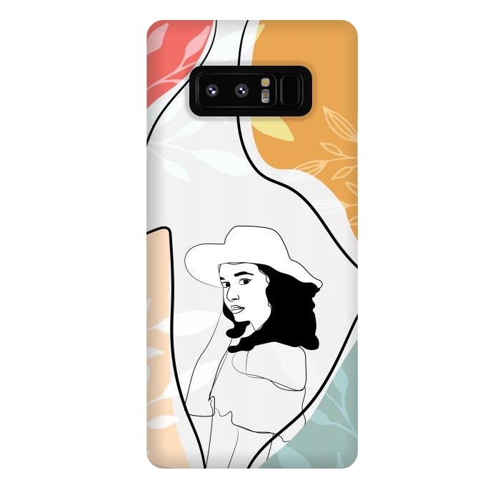 Galaxy Note 8 StrongFit Beauty Queen by Creativeaxle