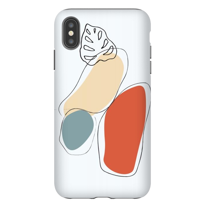 iPhone Xs Max StrongFit Zubi Dubi Monstera by Creativeaxle