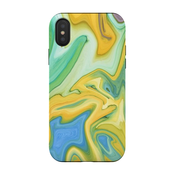 iPhone Xs / X StrongFit Summer Abstract by Creativeaxle