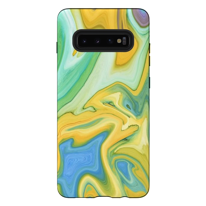 Galaxy S10 plus StrongFit Summer Abstract by Creativeaxle