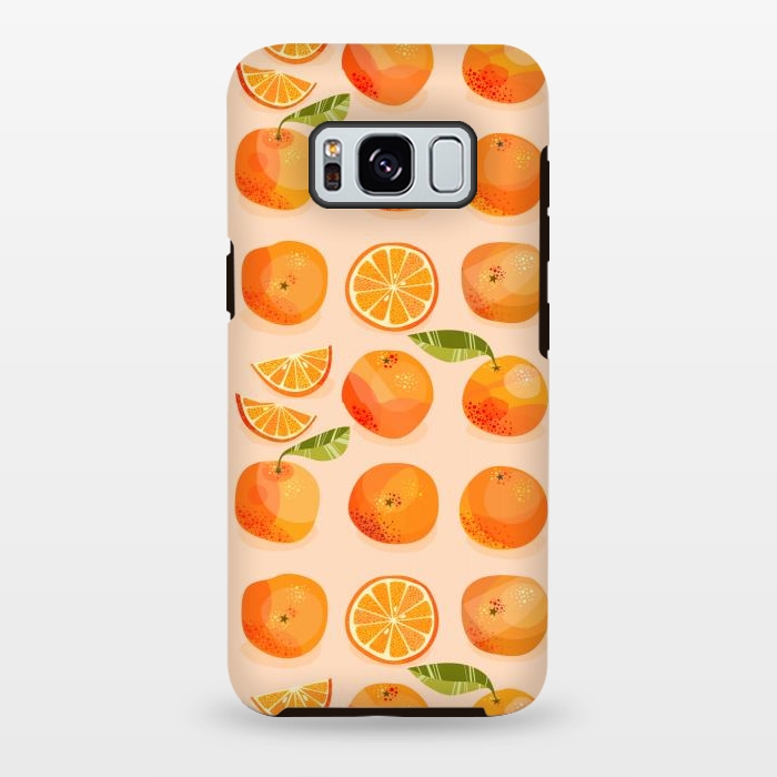 Galaxy S8 plus StrongFit Oranges by Nic Squirrell