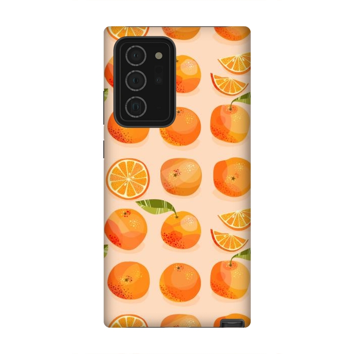 Galaxy Note 20 Ultra StrongFit Oranges by Nic Squirrell