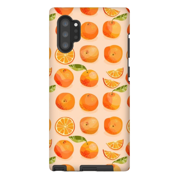 Galaxy Note 10 plus StrongFit Oranges by Nic Squirrell