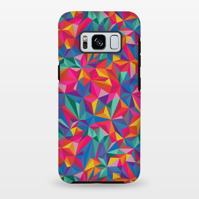 Galaxy S8 plus StrongFit multi color diamond pattern by MALLIKA