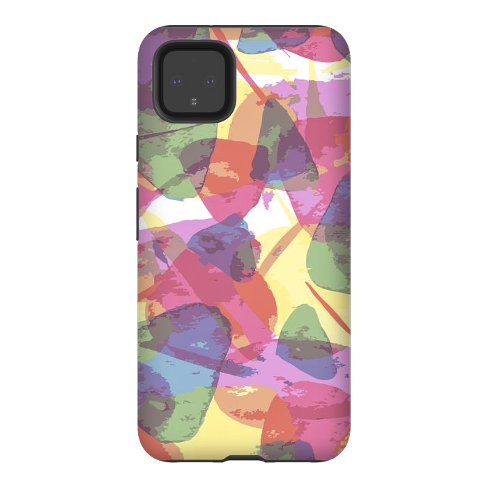 Pixel 4XL StrongFit Shades of Abstract by Creativeaxle