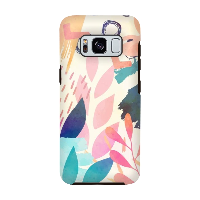 Galaxy S8 StrongFit Tropicali Abstract by Creativeaxle