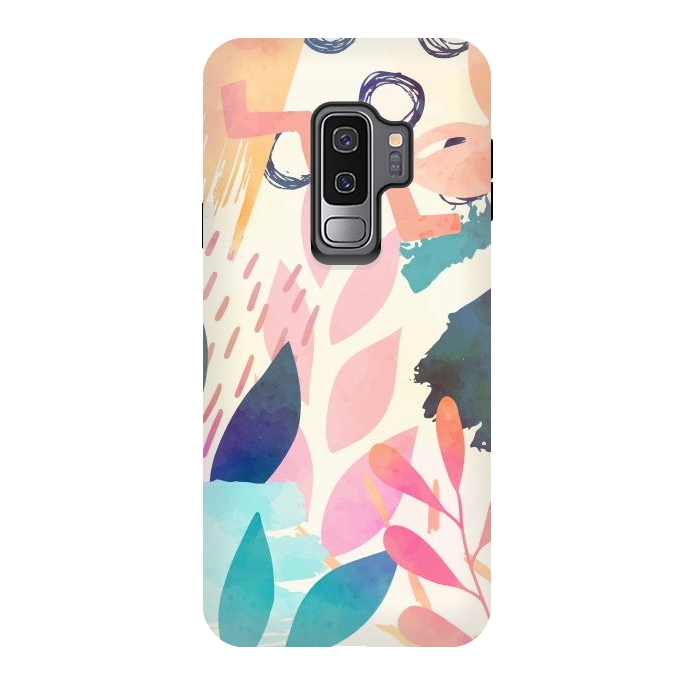 Galaxy S9 plus StrongFit Tropicali Abstract by Creativeaxle