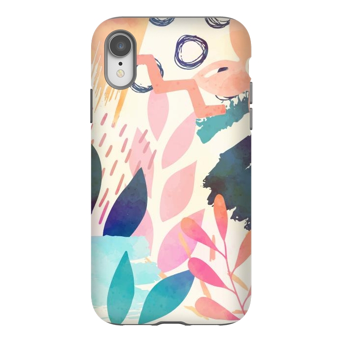 iPhone Xr StrongFit Tropicali Abstract by Creativeaxle