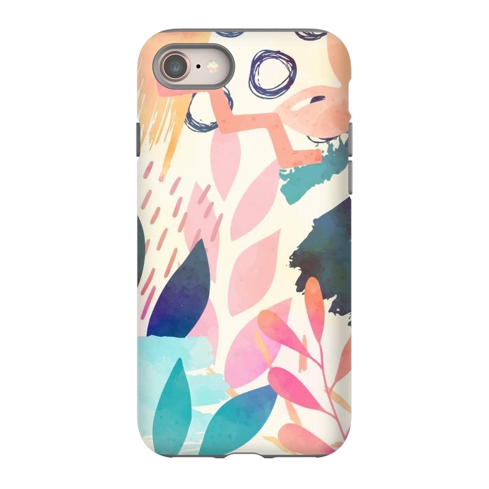 iPhone SE StrongFit Tropicali Abstract by Creativeaxle
