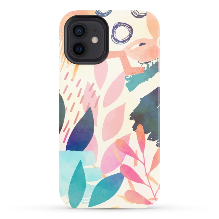 iPhone 12 StrongFit Tropicali Abstract by Creativeaxle