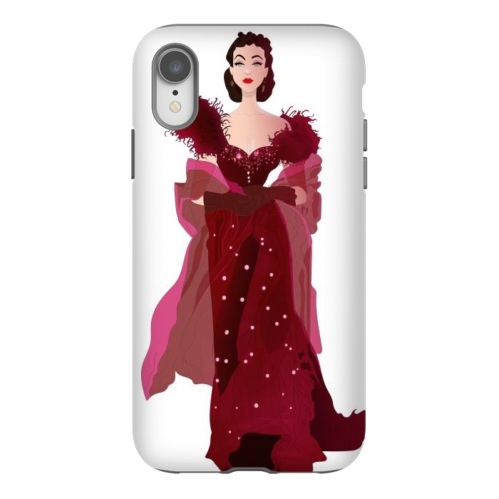iPhone Xr StrongFit Scarlett o Hara - Gone with the Wind Fanart by Anima Tea Story