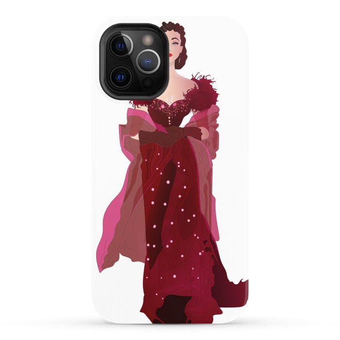 iPhone 12 Pro StrongFit Scarlett o Hara - Gone with the Wind Fanart by Anima Tea Story
