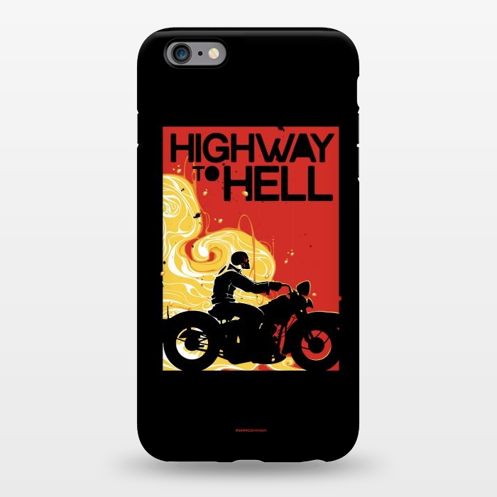 iPhone 6/6s plus StrongFit Highway to Hell 1 by Draco