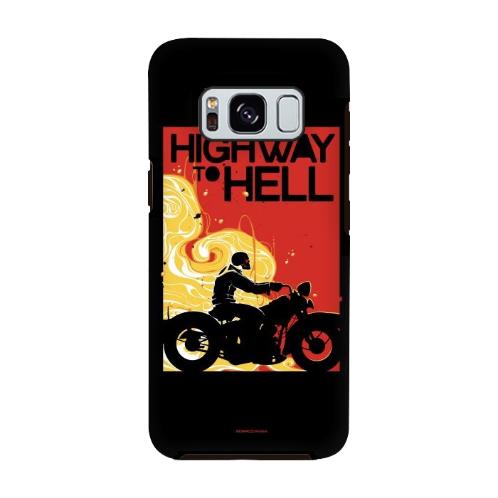 Galaxy S8 StrongFit Highway to Hell 1 by Draco