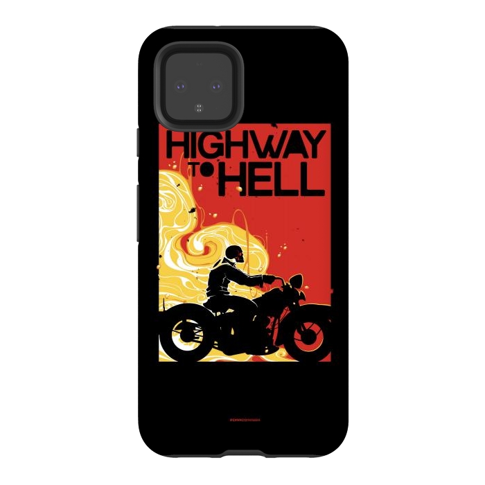 Pixel 4 StrongFit Highway to Hell 1 by Draco