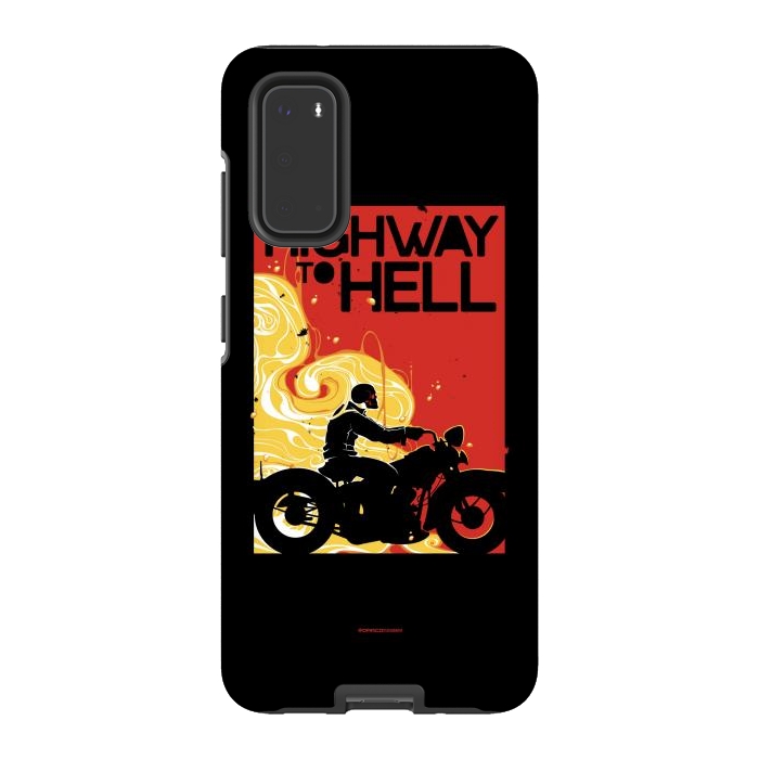 Galaxy S20 StrongFit Highway to Hell 1 by Draco