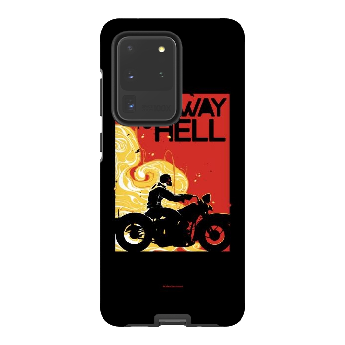 Galaxy S20 Ultra StrongFit Highway to Hell 1 by Draco