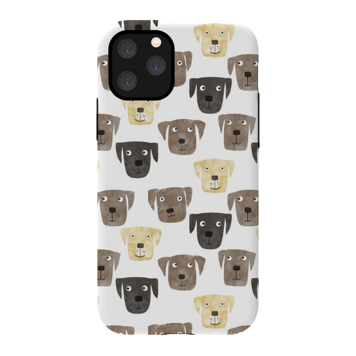 iPhone 11 Pro StrongFit Labrador Retriever Dogs by Nic Squirrell