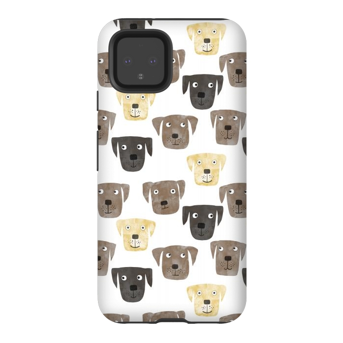 Pixel 4 StrongFit Labrador Retriever Dogs by Nic Squirrell