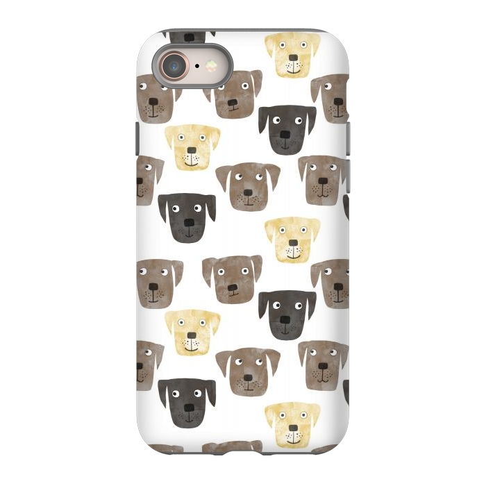 iPhone SE StrongFit Labrador Retriever Dogs by Nic Squirrell