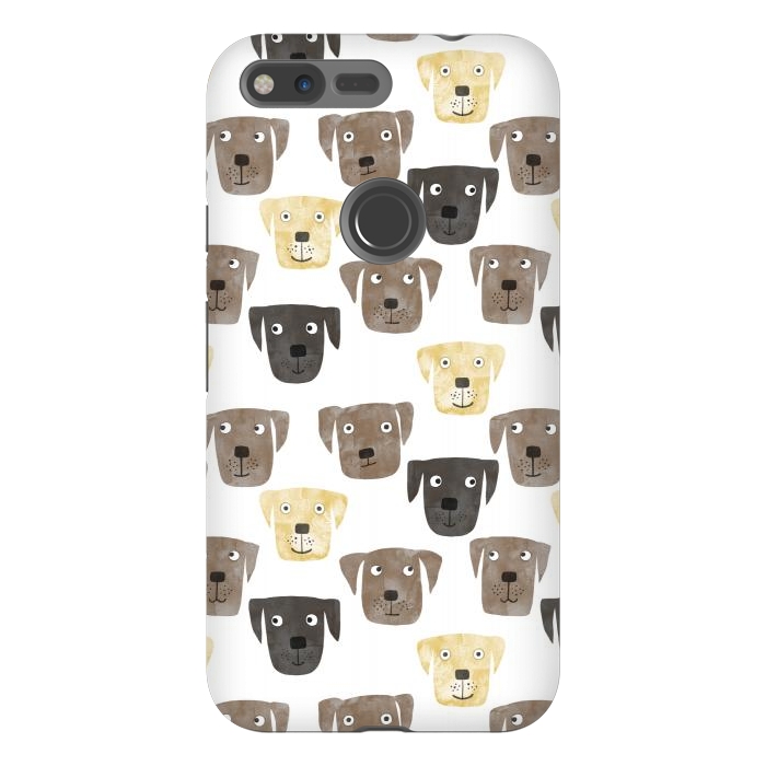 Pixel XL StrongFit Labrador Retriever Dogs by Nic Squirrell