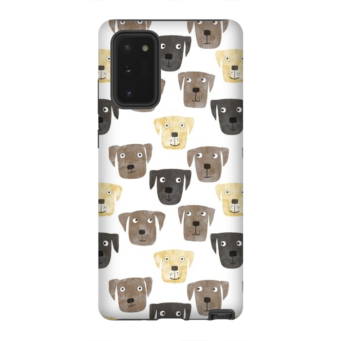 Galaxy Note 20 StrongFit Labrador Retriever Dogs by Nic Squirrell